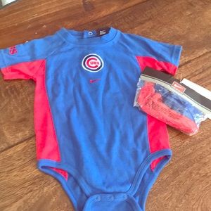 Onesie Cubs Baby Outfit With Hat
